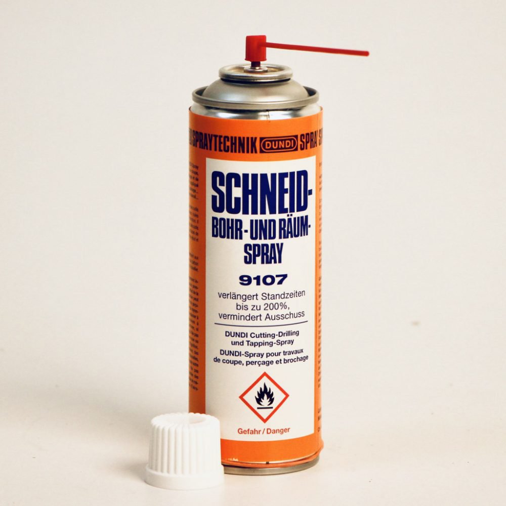 9107 | Schneid-, Bohr- u. Dundi | Spray Räum